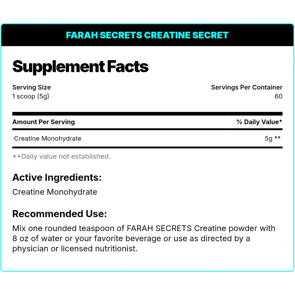 Farah-Secret-CREATINE-SECRET-300g-60-Servings-Nutrition-Facts.png