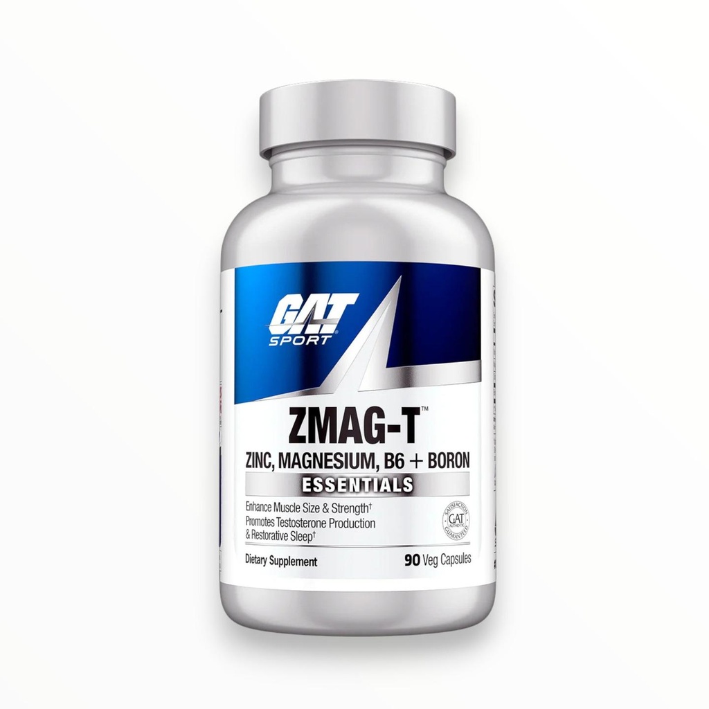 [GAT0068] GAT Sport ZMAG-T – Zinc, Magnesium, Vitamin B6 & Boron for Testosterone & Recovery, 90 Veg Capsules