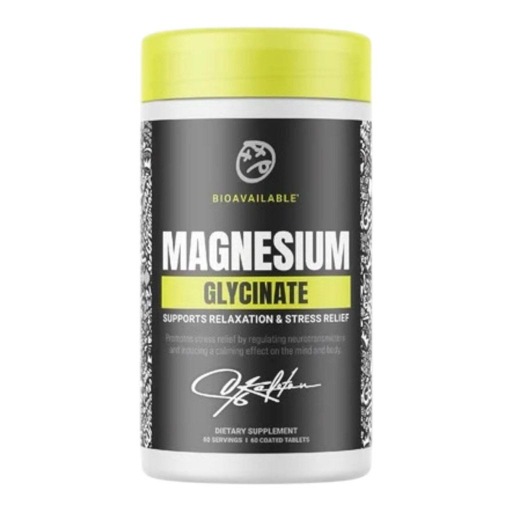 Skeleton Magnesium Glycinate 60 Tablets | Muscle Recovery, Sleep & Nervous System Support|