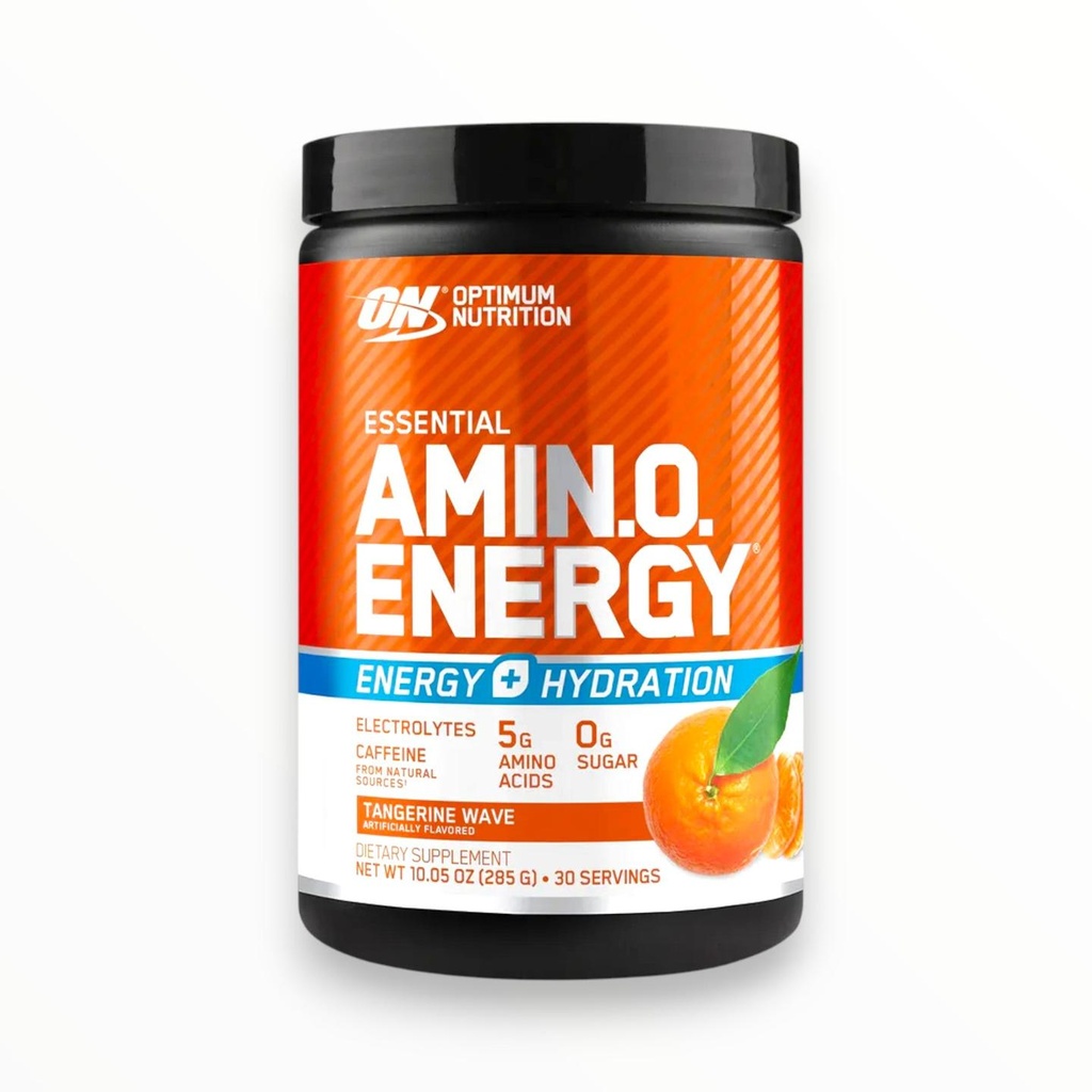 [OPT0296] Optimum Nutrition Essential Amino Energy + Electrolytes 285g (30 Servings) | Hydration, Energy & Recovery| In Power Fit Supplements Egypt (tangerine wave)