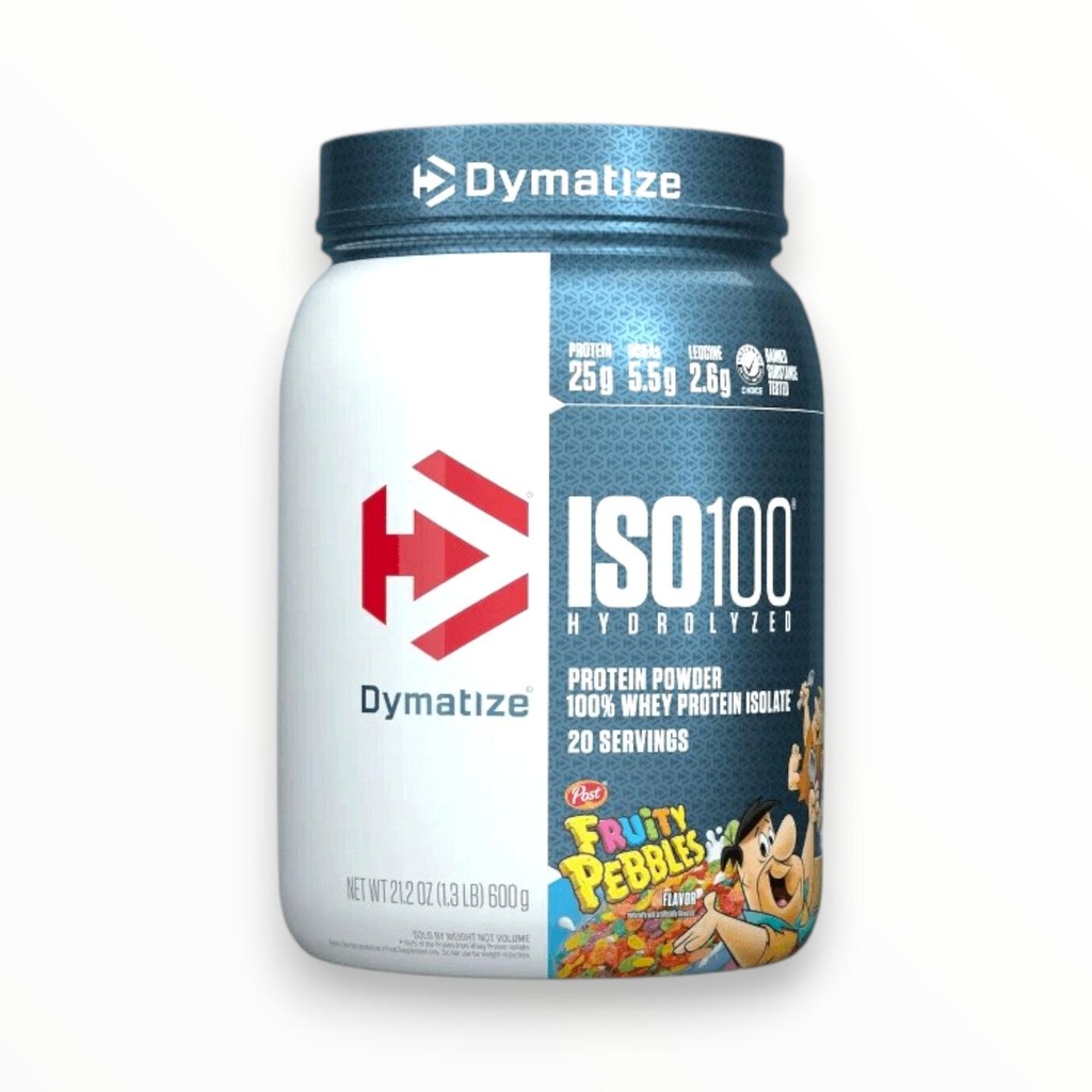 Dymatize ISO100 650g (20 Servings) | Hydrolyzed Whey Isolate for Lean Muscle & Fast Recovery