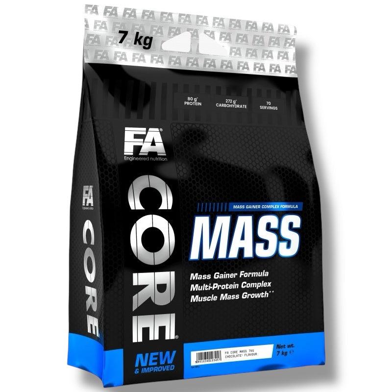 FA Core Mass 7kg mass gainer provides high calories, protein, and carbohydrates to support muscle growth and weight gain. Buy original FA Core Mass in Egypt.