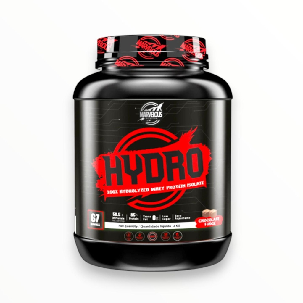 [NEW0021] Marvelous Hydro 2kg (67 Servings) | Hydrolyzed Whey Protein for Rapid Recovery & Lean Muscle|I (cookies&cream)