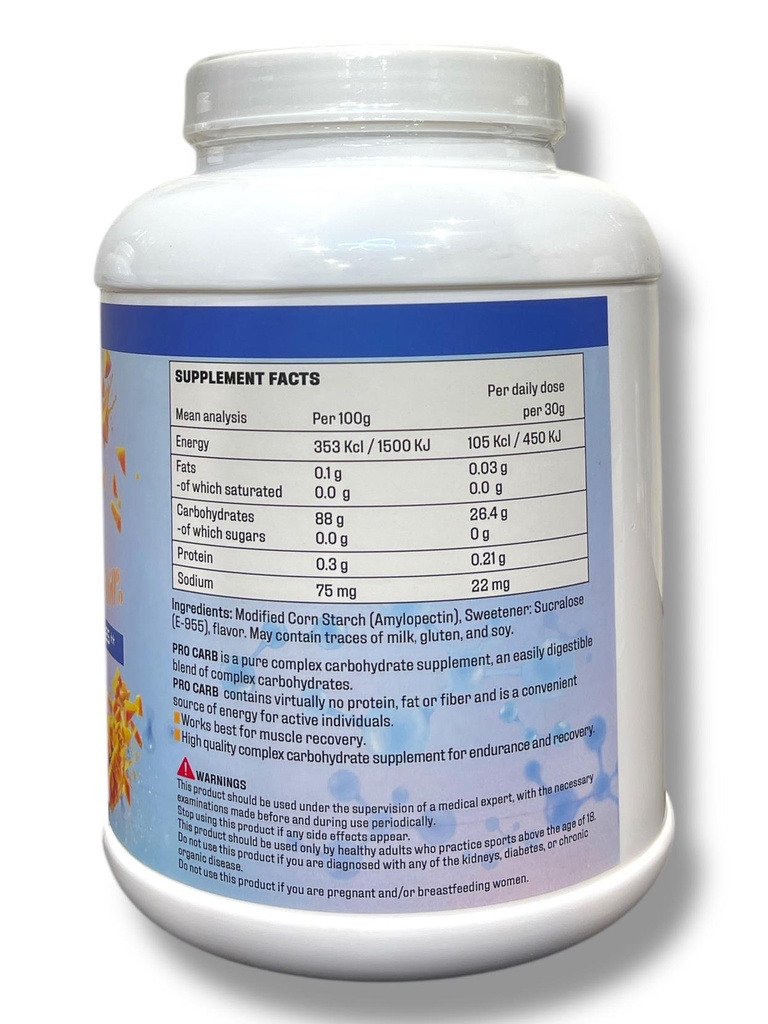 Campro Carb 75 Servings | Fast & Clean Carbohydrate Formula for Energy, Endurance & Muscle Fuel