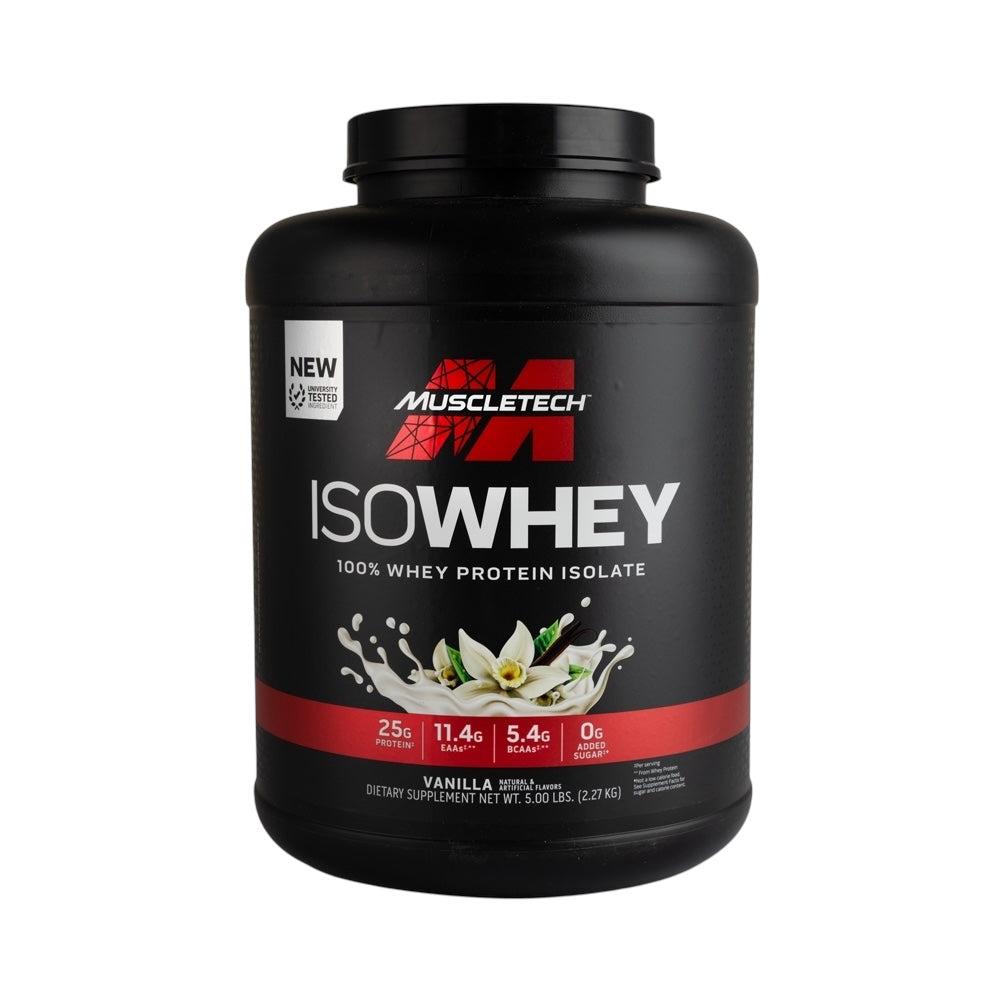 MuscleTech ISO Whey 2.27kg (72 Servings) | Ultra-Pure Whey Isolate for Lean Muscle & Fast Recovery