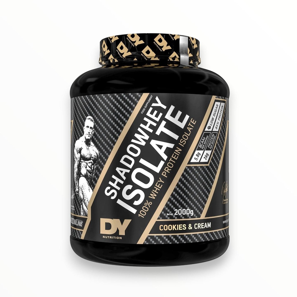 DY Shadow Whey Isolate 2kg (66 Servings) | Ultra-Pure Protein for Lean Muscle & Fast Recovery