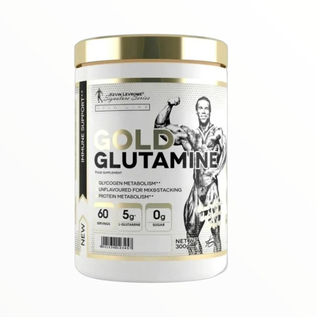 Kevin Levrone Gold Glutamine 300g (60 Servings) | Muscle Recovery & Immune Support