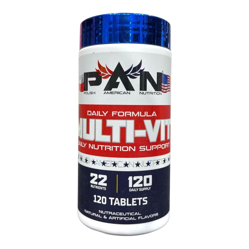 P.A.N. Multivitamin – 120 Tablets | Complete Daily Vitamins & Minerals