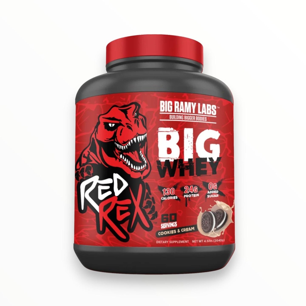 Red Rex Whey Protein 2kg (60 Servings) | High-Quality Whey for Muscle Growth & Recovery