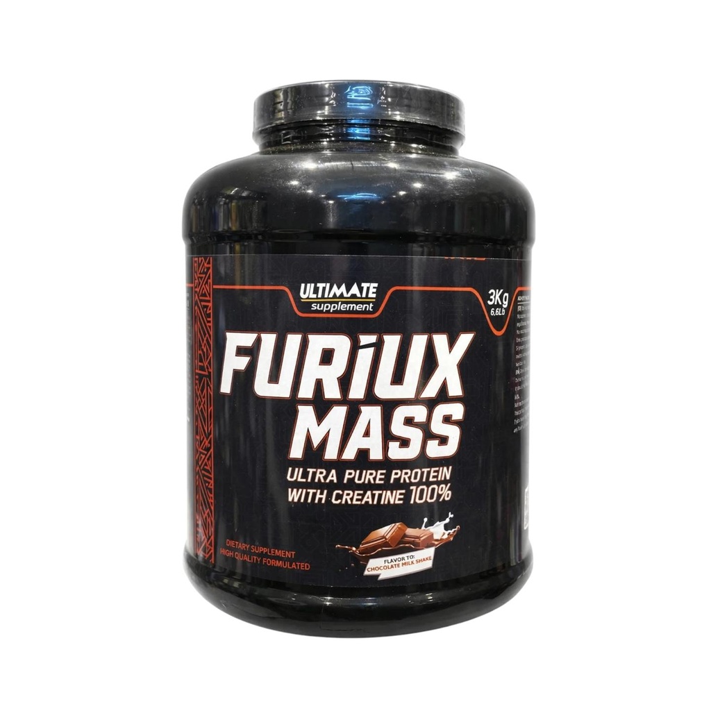 Big Man Ultimate Furiux Mass 3kg | High-Calorie Mass Gainer for Fast Muscle & Weight Gain