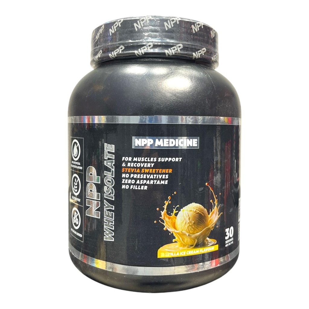 NPP ISO Whey 1kg (30 Servings) | Pure Whey Protein Isolate for Lean Muscle| In Power Fit Supplements Egypt