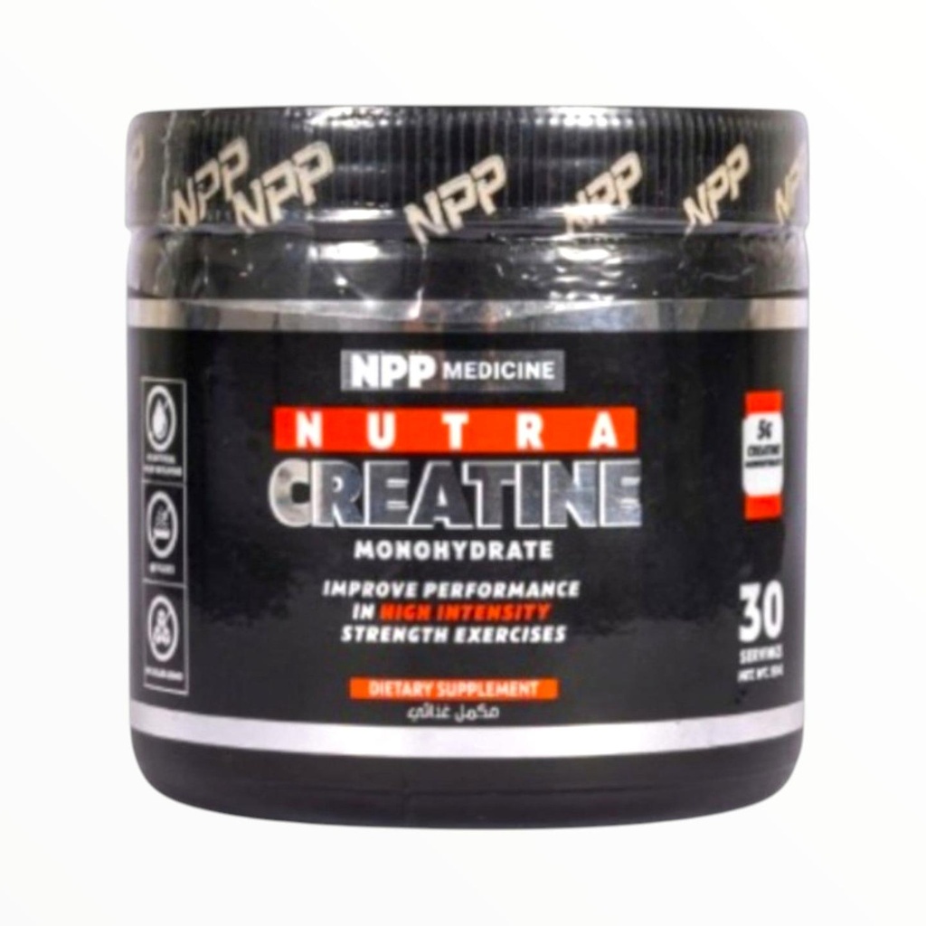 [NPP0329] NPP Medicine Creatine Monohydrate – 30 Servings | Strength & Power| In Power Fit Supplements Egypt