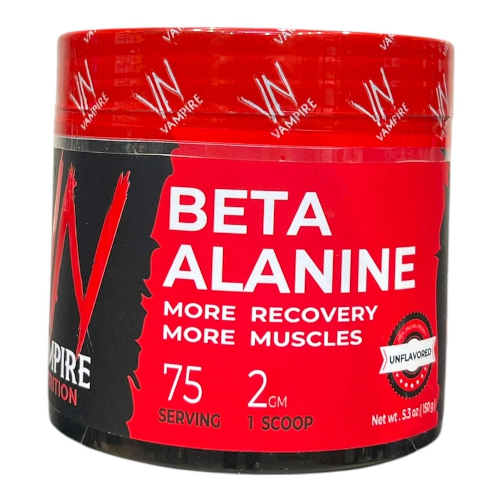 Vampire Beta-Alanine 150g (75 Servings) – Endurance & Performance Booster in Egypt