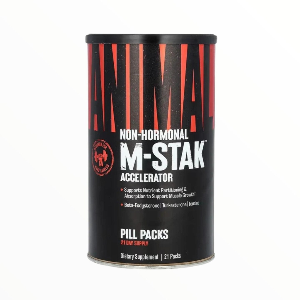 [UNI0484] Universal Nutrition Animal M-Stak – Natural Anabolic Muscle Builder