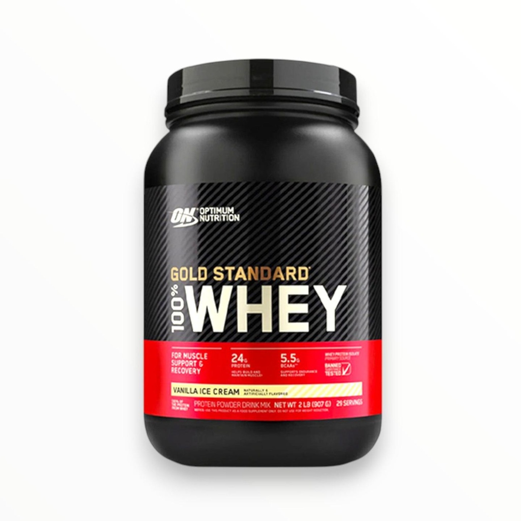 Optimum Nutrition Gold Standard Whey 907g (29 Servings) | Premium Protein for Muscle Growth & Recovery