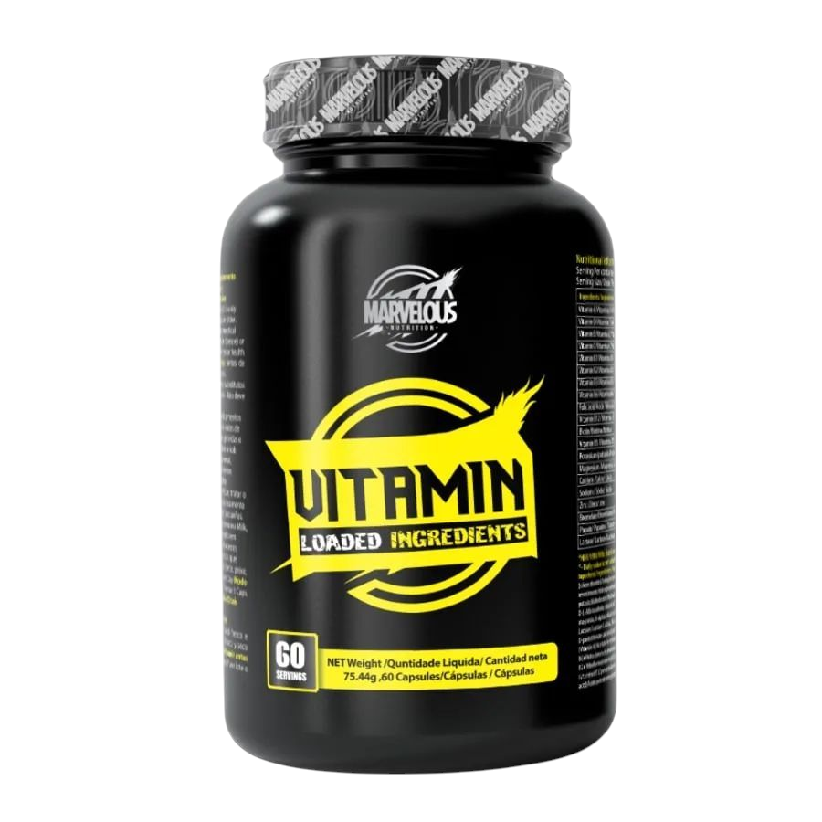Marvelous Nutrition Vitamin – Loaded Ingredients (60 Capsules)