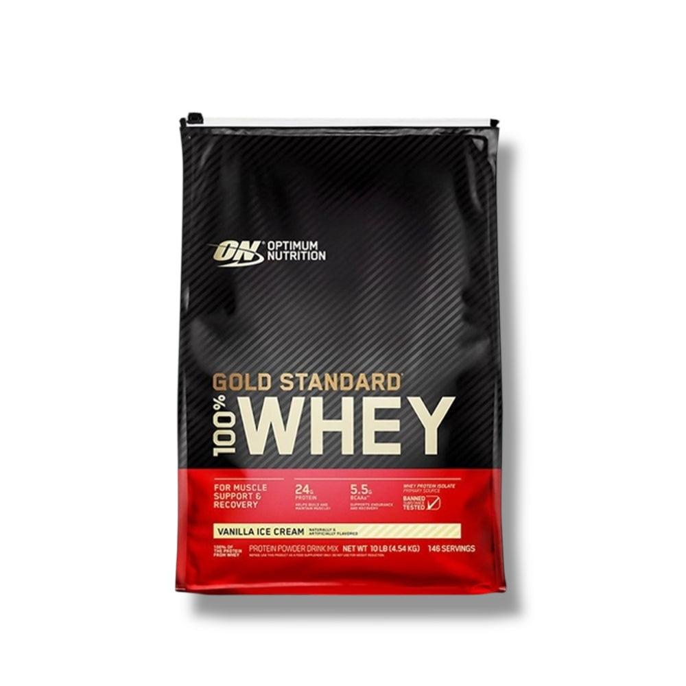 [OPT0663] Optimum Nutrition Gold Standard Whey 4.5kg (149 Servings) | Premium Protein for Muscle Growth & Recovery