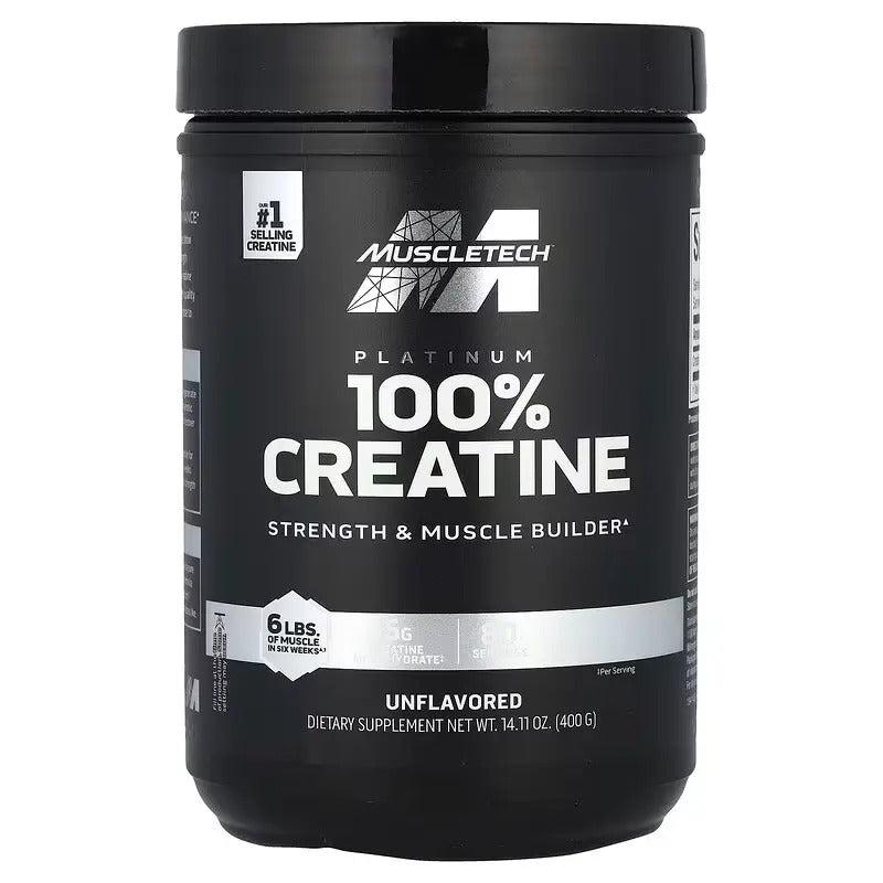 [MUS0819] MuscleTech Platinum 100% Creatine is a high-quality creatine monohydrate supplement designed to enhance strength, power, and muscle growth.