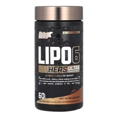 [LIP0839] Nutrex Lipo-6 Hers Ultra Concentrate – Advanced Fat Burner for Women, 60 Liquid Capsules