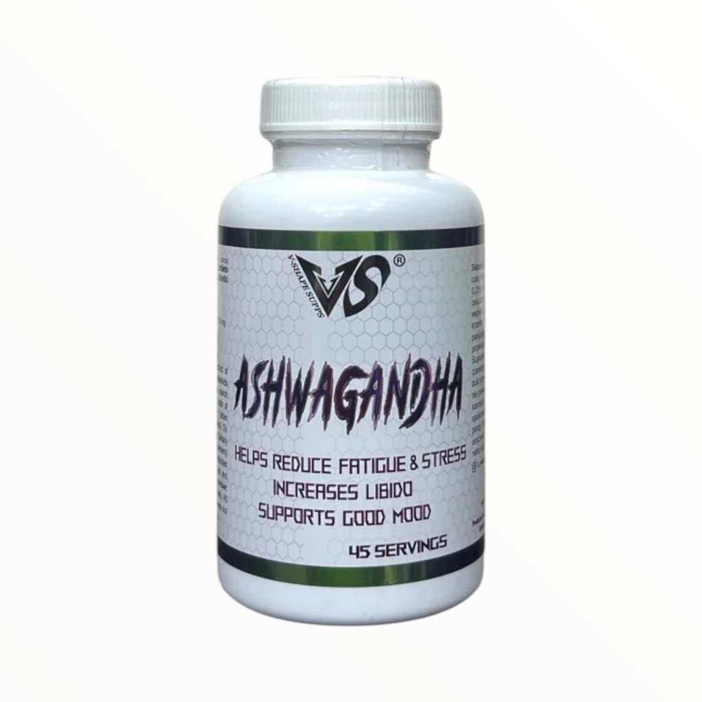 Vesta Supps Ashwagandha Capsules – Stress Relief, Mood Support & Libido Booster (45 Servings)