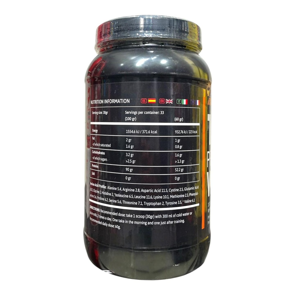 Big Man Whey 1kg (33 Servings) | Premium Whey Protein for Muscle Growth & Recovery