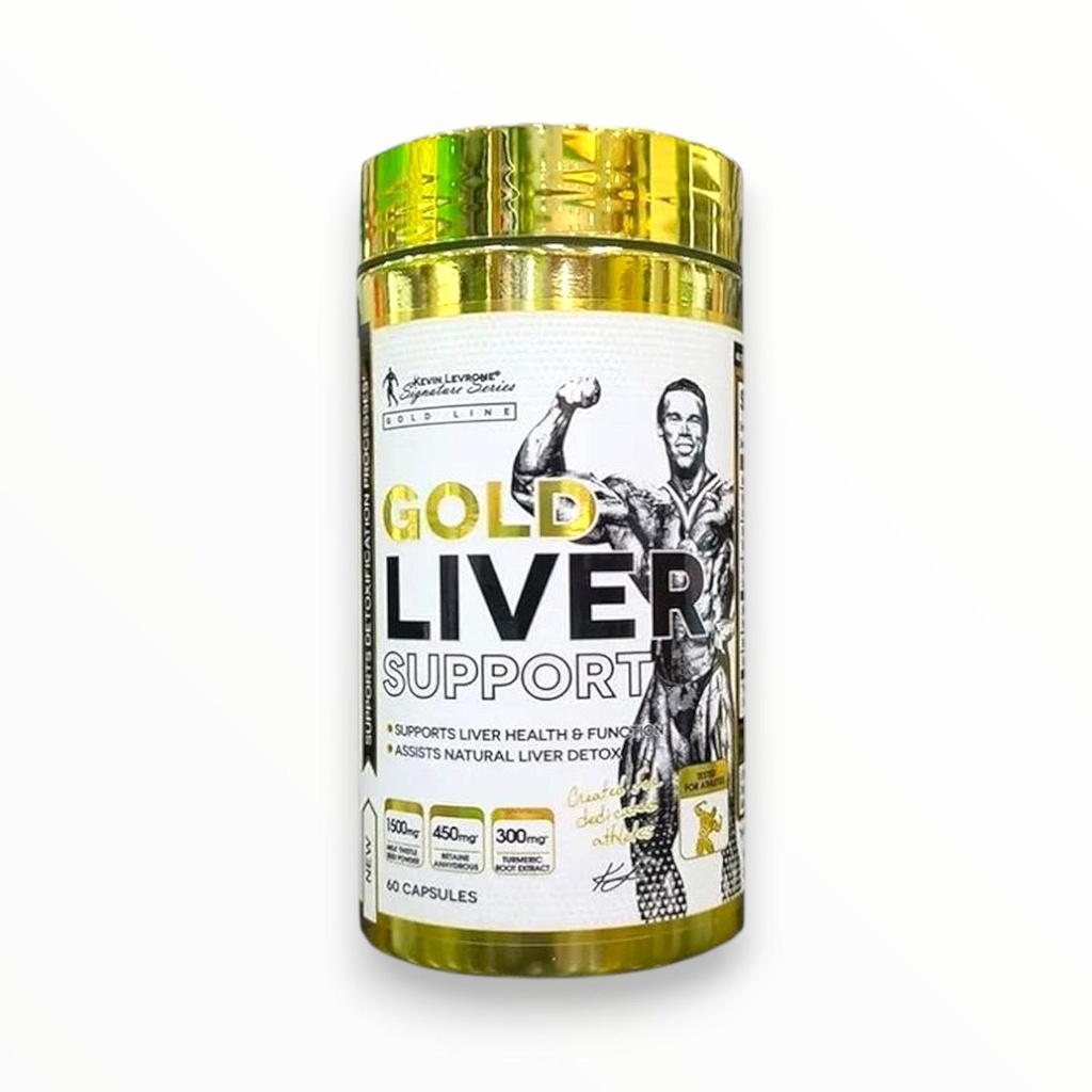 Kevin Levrone Gold Liver Support – Advanced Liver Health & Detox Formula, 60 Capsules