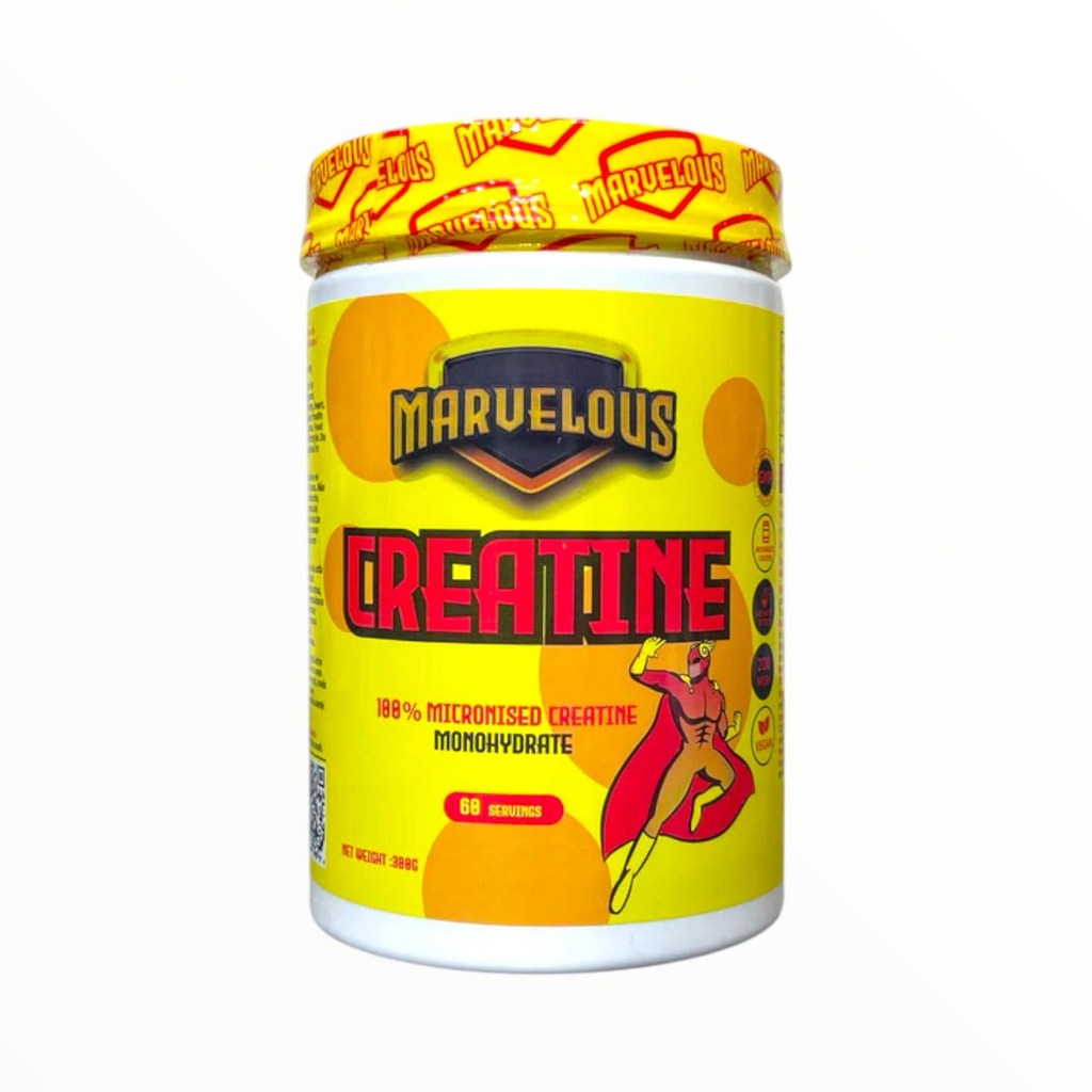 [MAR1089] Marvelous Creatine – 100% Micronized Creatine Monohydrate for Superior Muscle Gains