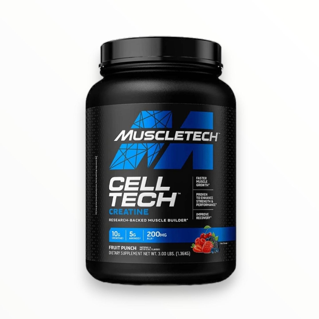 [MUS0021] MuscleTech Cell Tech Creatine 1.36kg Fruit Punch – Advanced Muscle Builder & Strength Enhancer